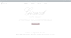 Desktop Screenshot of girardwinery.com