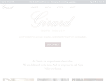 Tablet Screenshot of girardwinery.com